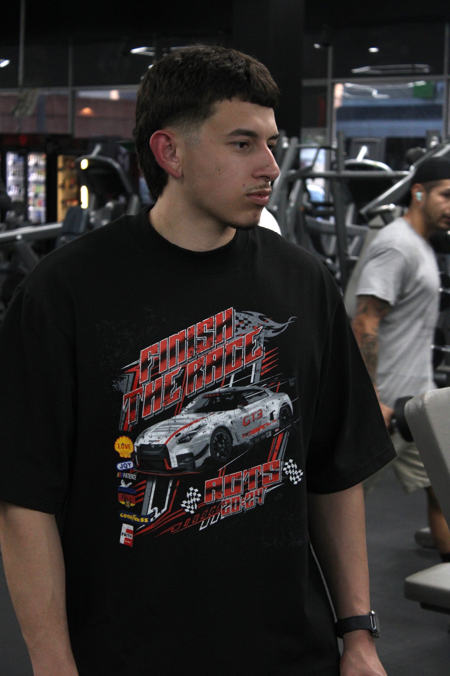 Finish the Race Max OS tee